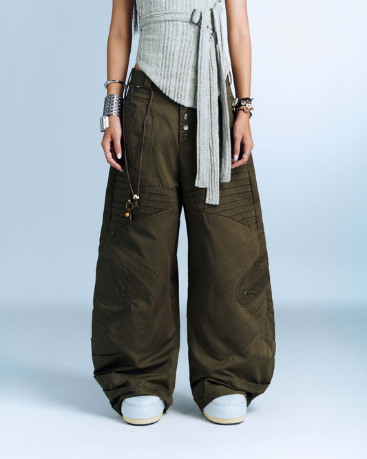 Bunny Hill Desmond Pants - Army Green (Pre-order)