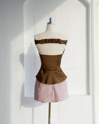 Ceci Mona Skirt - Dusty Petal