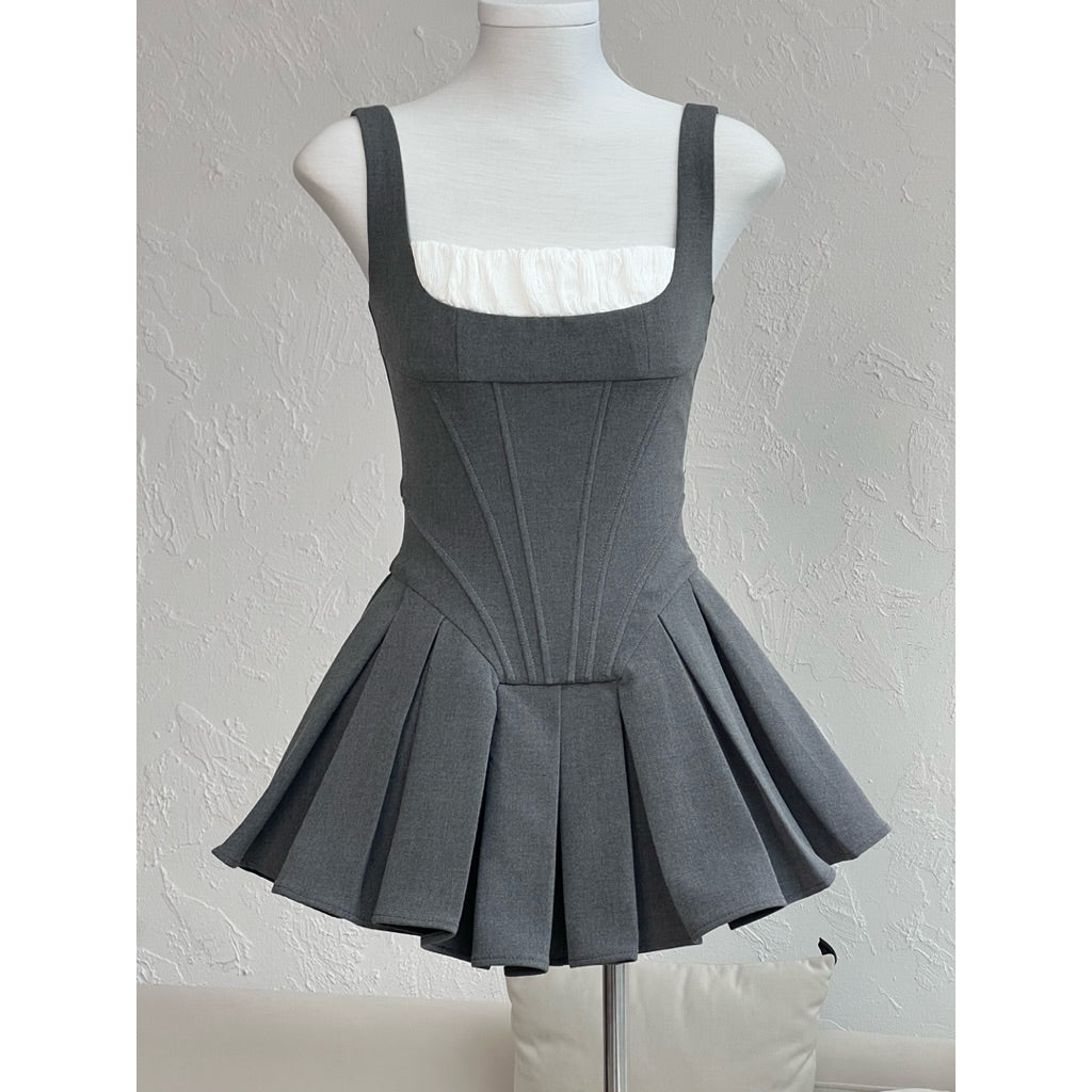 Cera Pleated Cami Dress