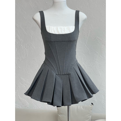 Cera Pleated Cami Dress