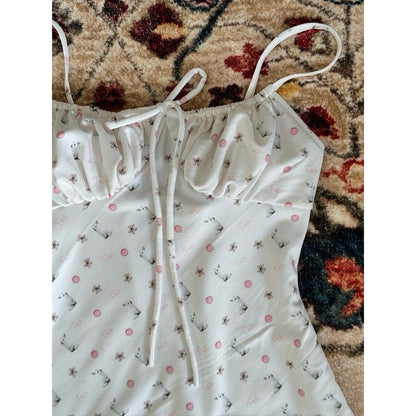Tus.Atelier Bunny Strap Mini Dress