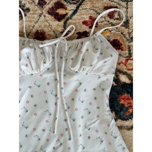 Tus.Atelier Bunny Strap Mini Dress