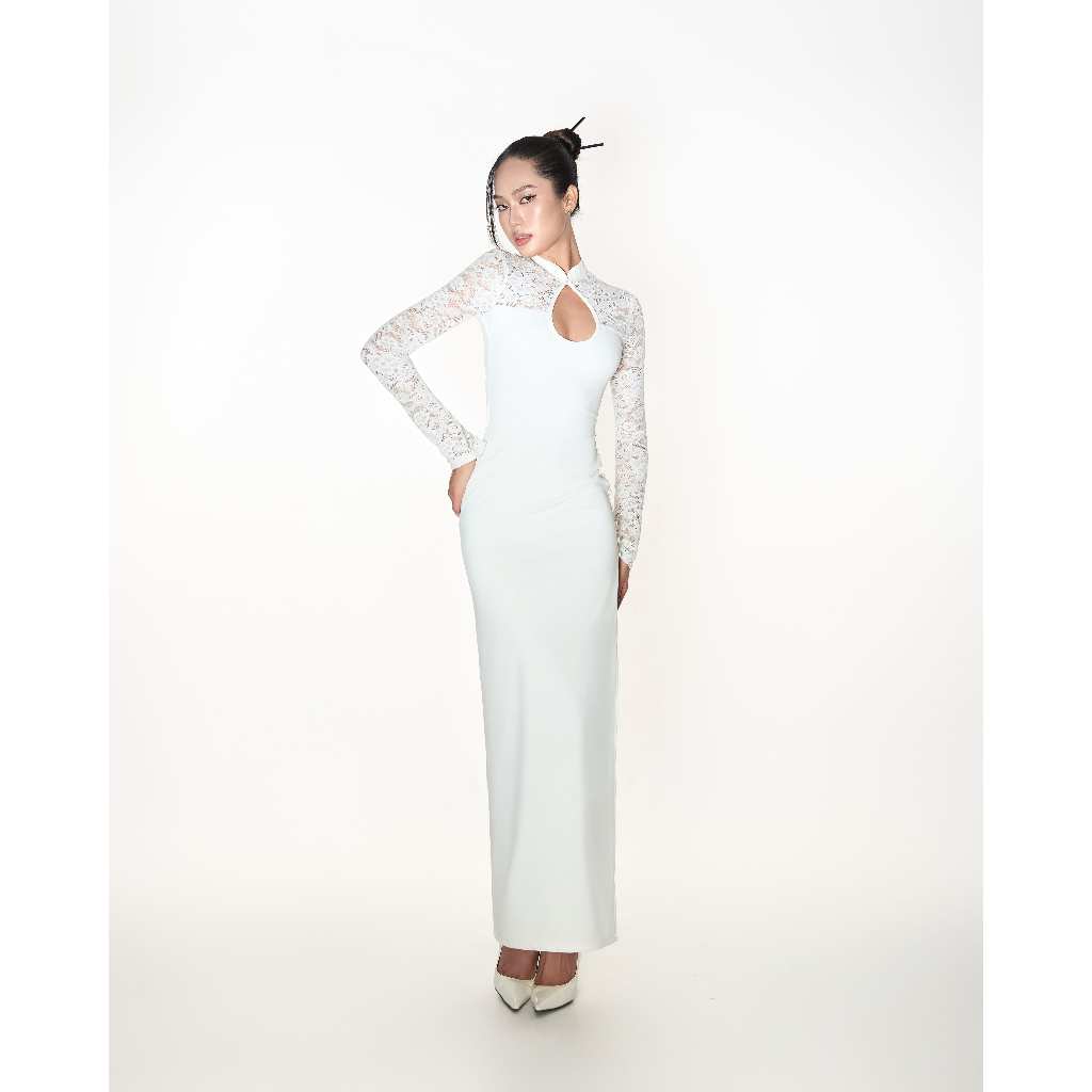 Crescent Dahlia Dress