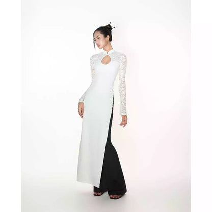 Crescent Dahlia Dress