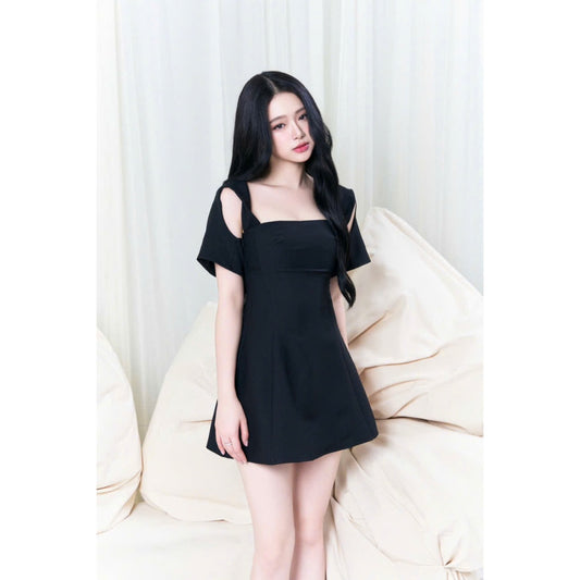 Aguja Daria Waist-Cinched Dress (Pre-order)