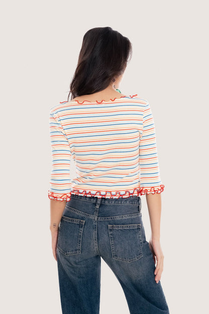 Libe Dark Blue Wash Low Rise Slim Relaxed Jeans (Pre-order)