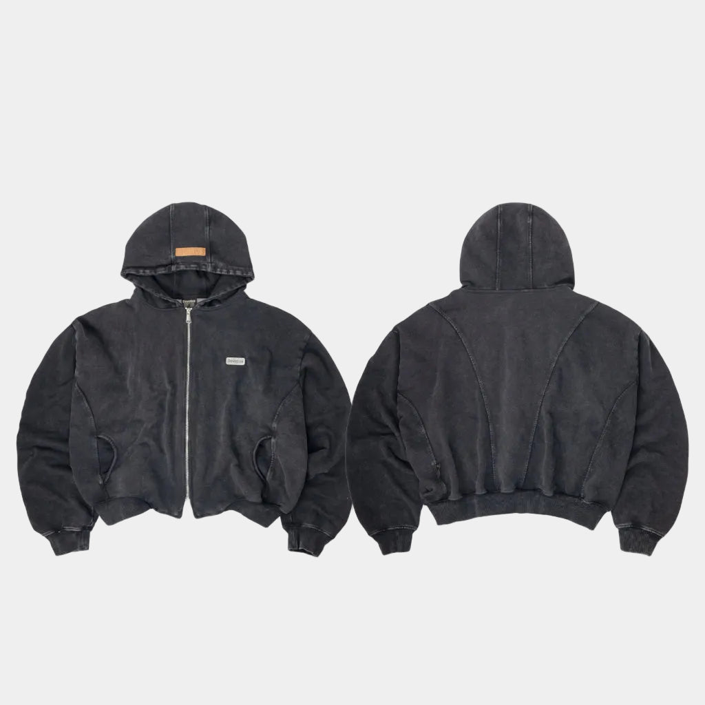 Devotus Static Hoodie Zip Wash - Delivery in 48h