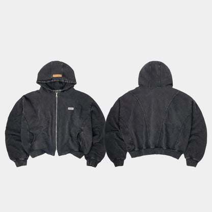 Devotus Static Hoodie Zip Wash - Delivery in 48h