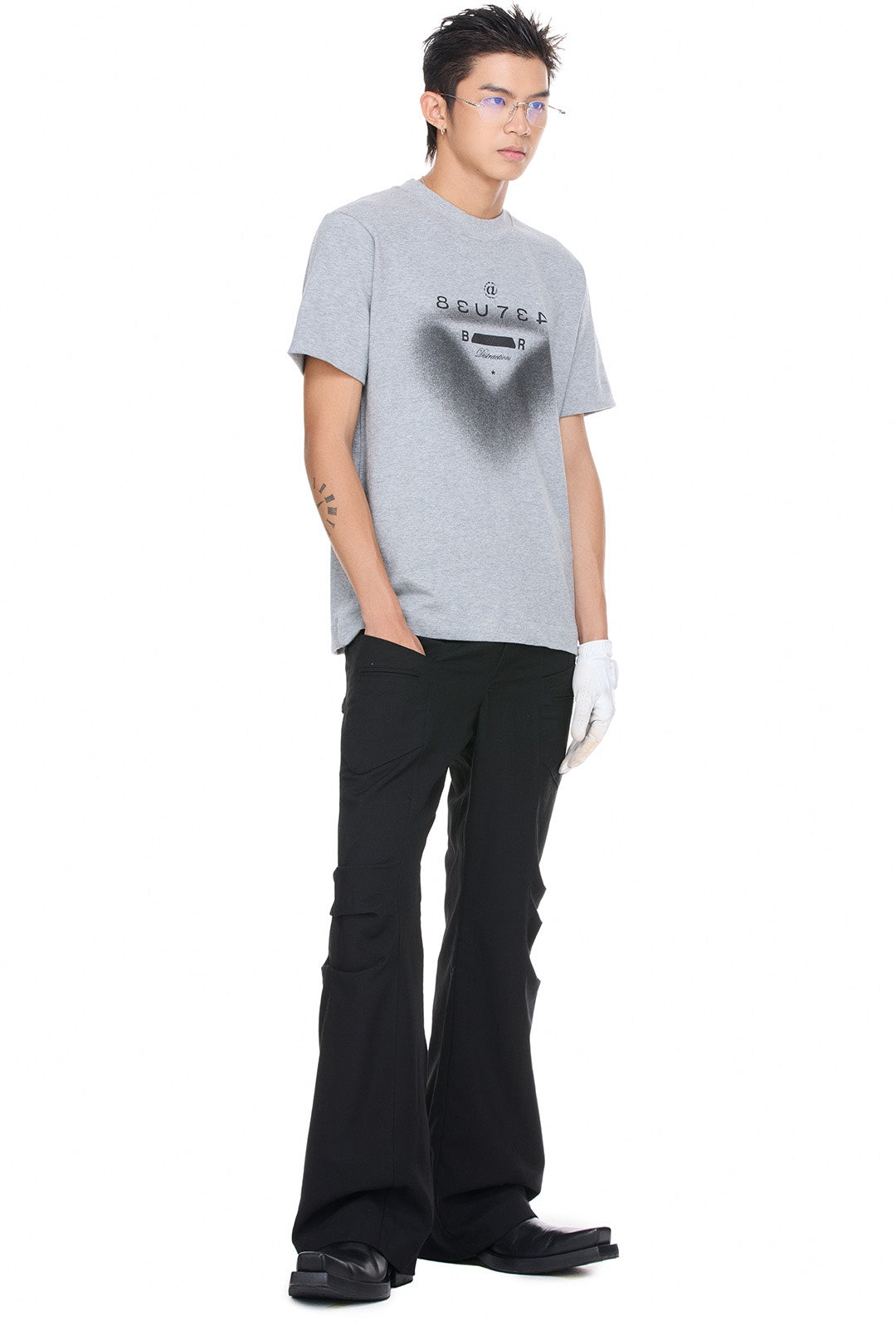 The Beuter Distractions Melange Classic T-Shirt