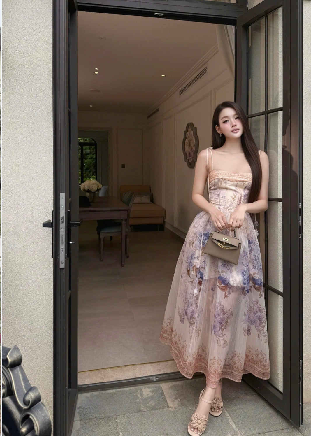 Chouchou Flora Slip Dress