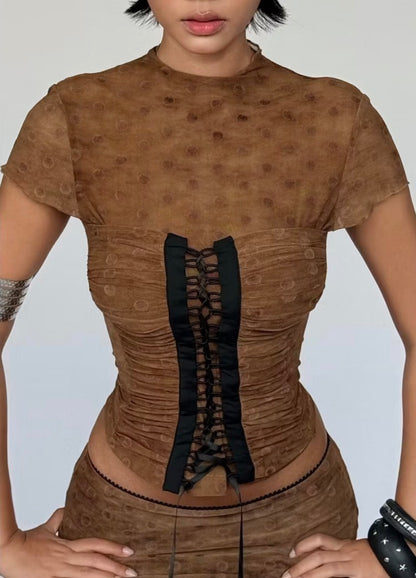Sodope Club Brown Tender Top