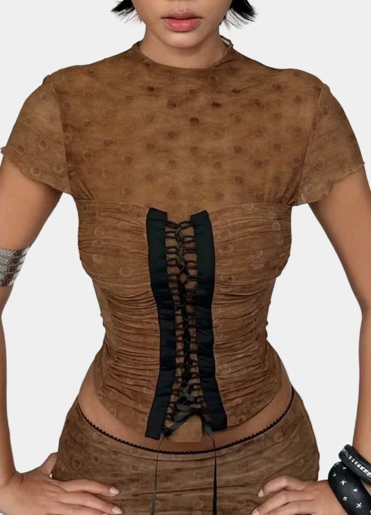 Sodope Club Brown Tender Top