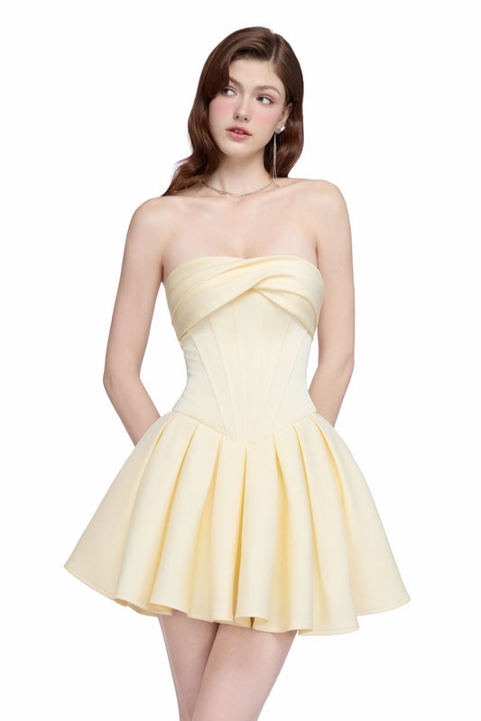 Jubin Elfie Dress - Ivory