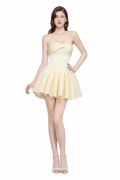 Jubin Elfie Dress - Ivory