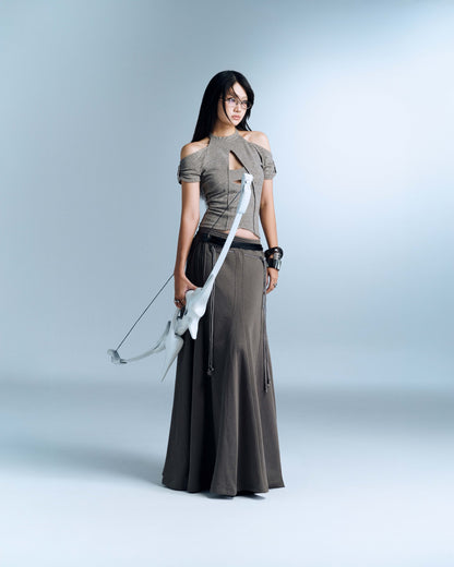 Bunny Hill Eolith Skirt - Grey (Pre-order)