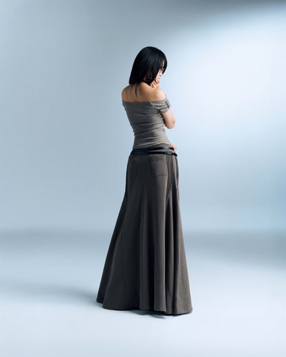 Bunny Hill Eolith Skirt - Grey (Pre-order)