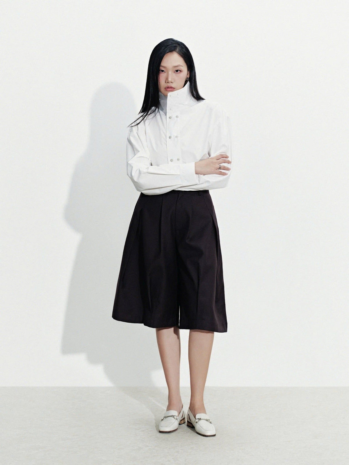 Hypnotism Ease Pleat Shorts