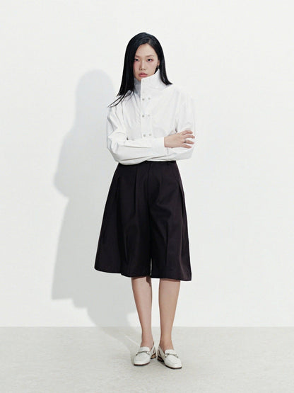 Hypnotism Ease Pleat Shorts