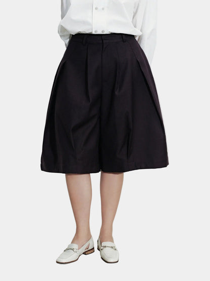 Hypnotism Ease Pleat Shorts