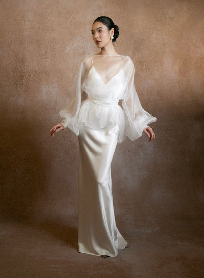 Kisserine Élie Dress - White