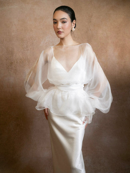 Kisserine Élie Dress - White