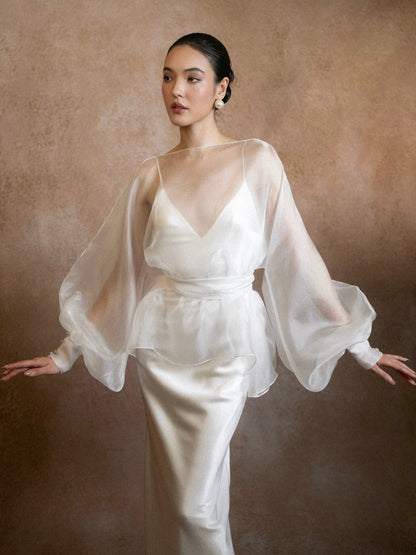 Kisserine Élie Dress - White