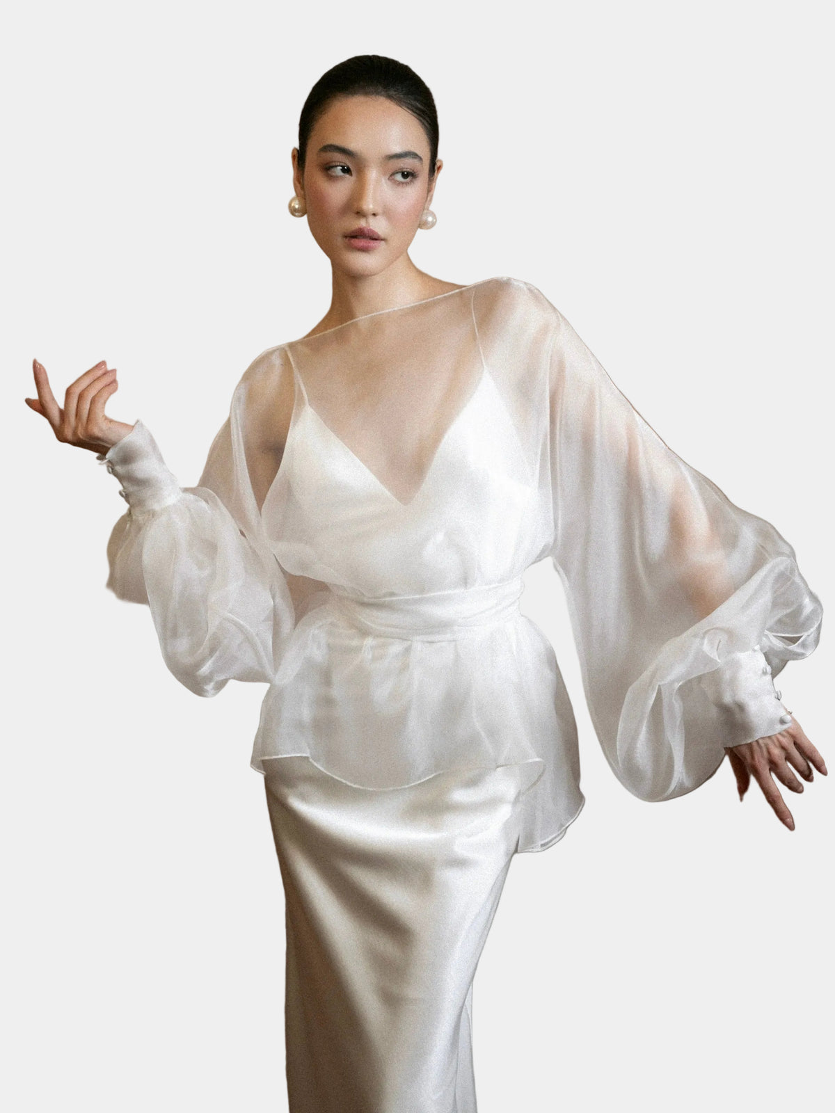 Kisserine Élie Dress - White