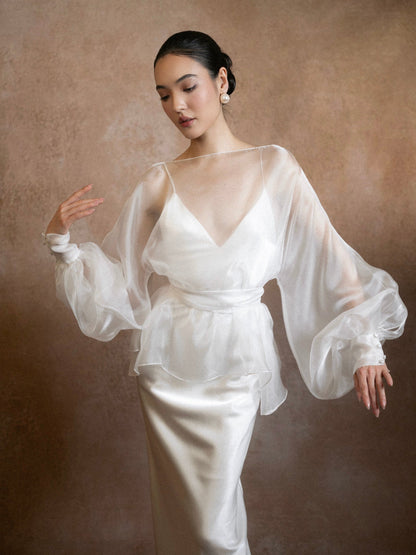 Kisserine Élie Dress - White