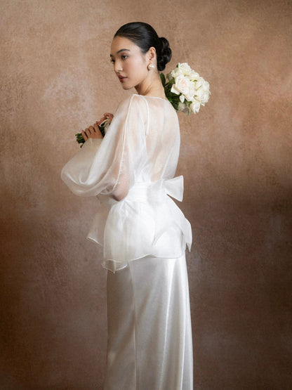Kisserine Élie Dress - White