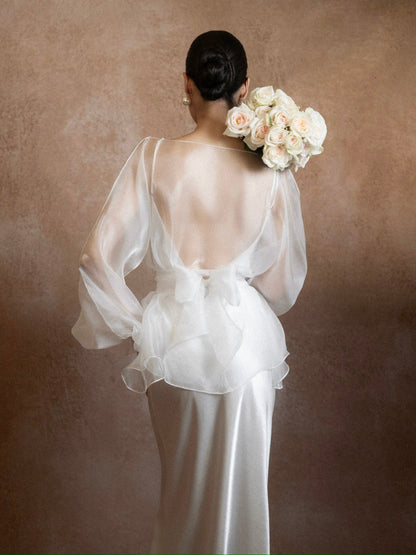 Kisserine Élie Dress - White