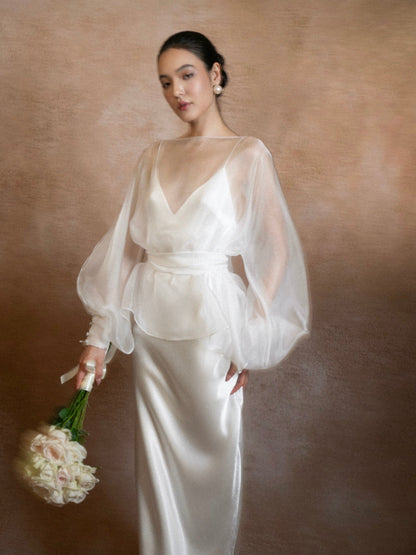 Kisserine Élie Dress - White