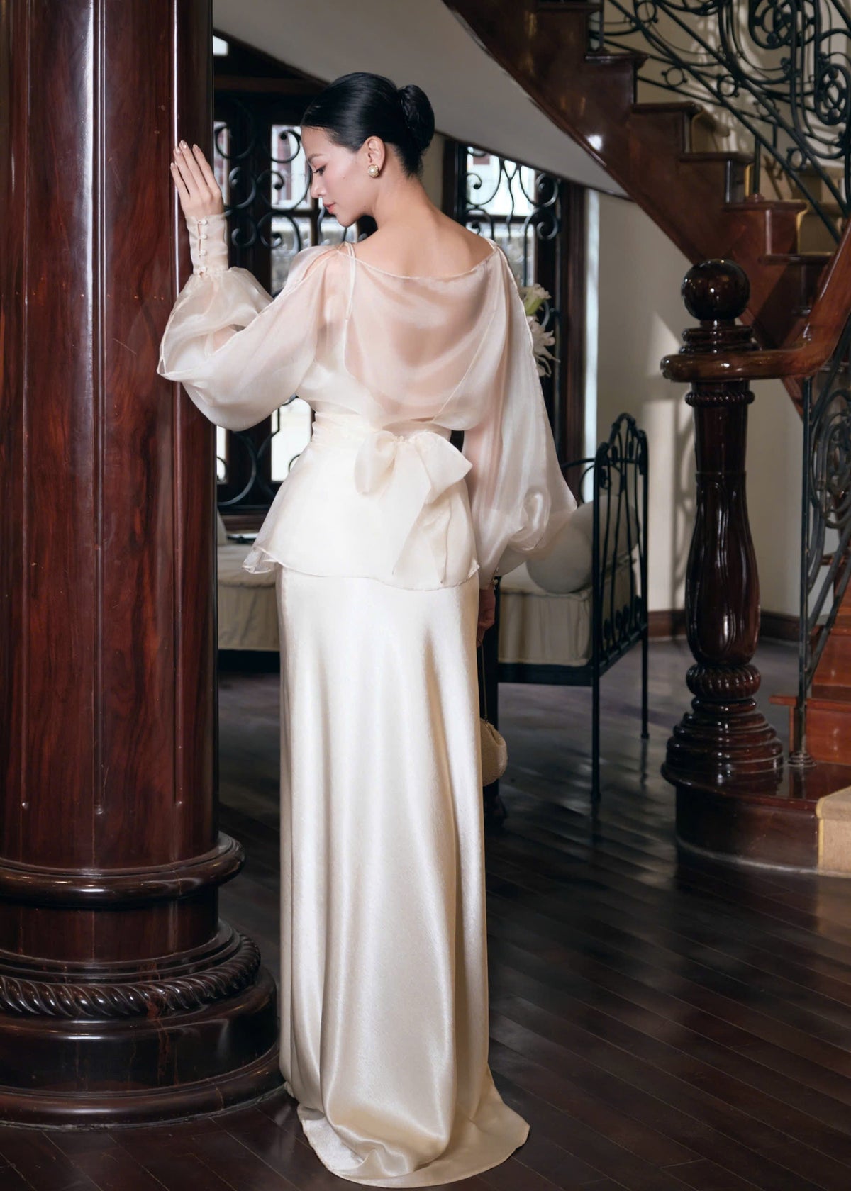 Kisserine Élie Dress - White