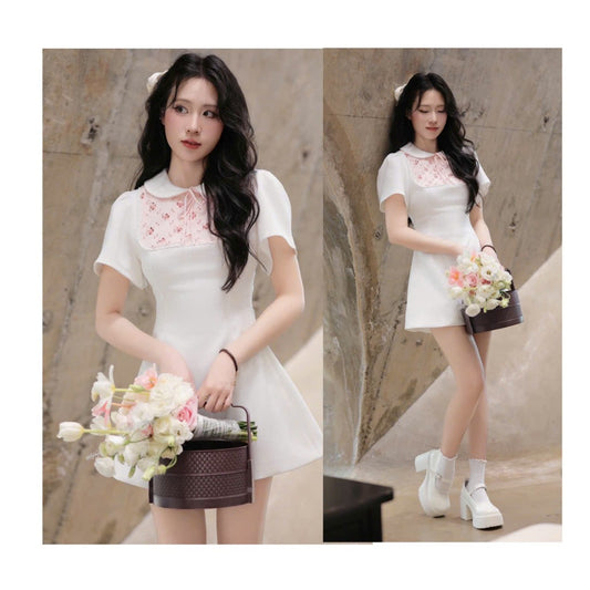 Aguja Elis Bae Waist-Cinched Dress (Pre-order)