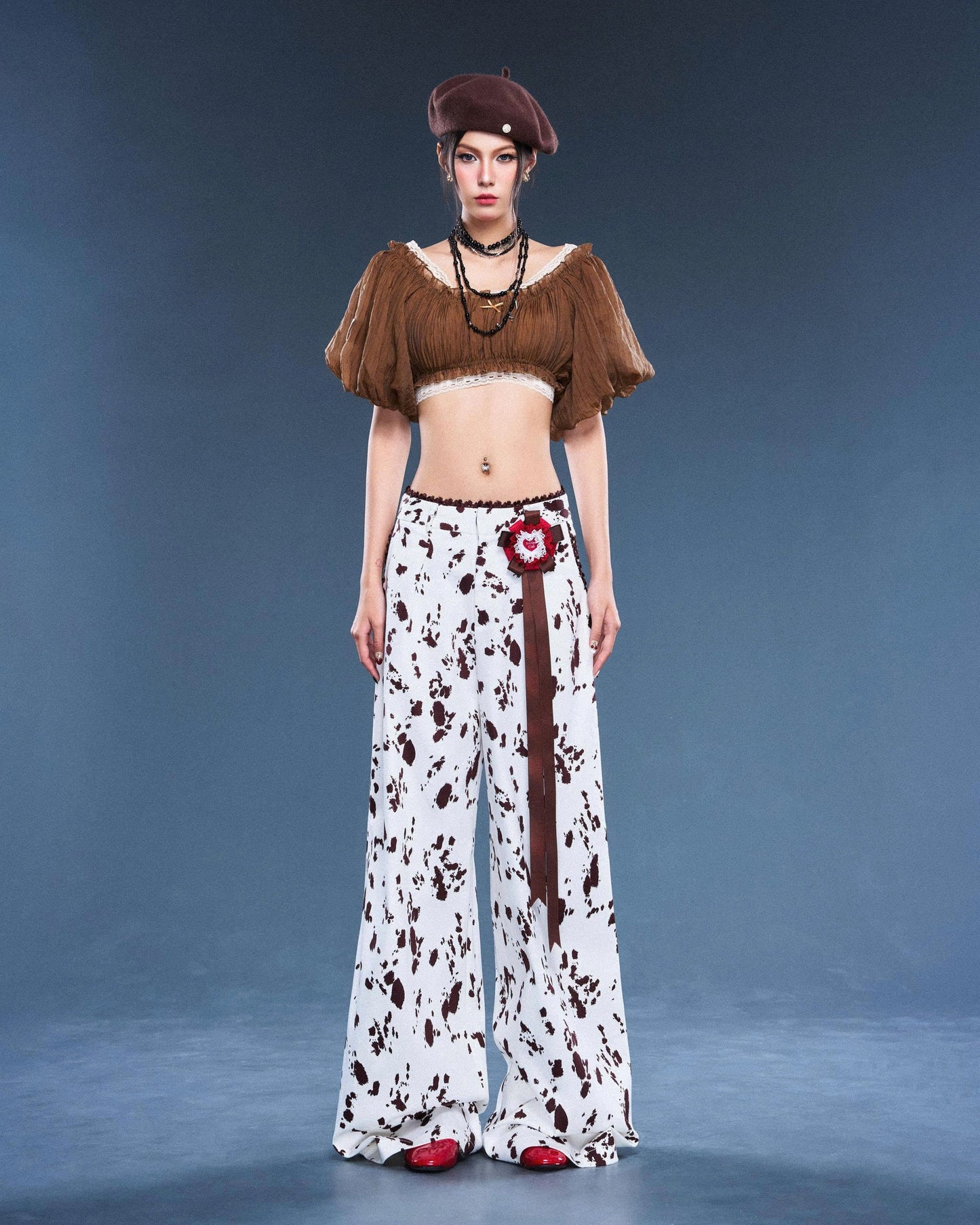 Sodope Club Brown Wetsy x Ember Pants (Pre-order)