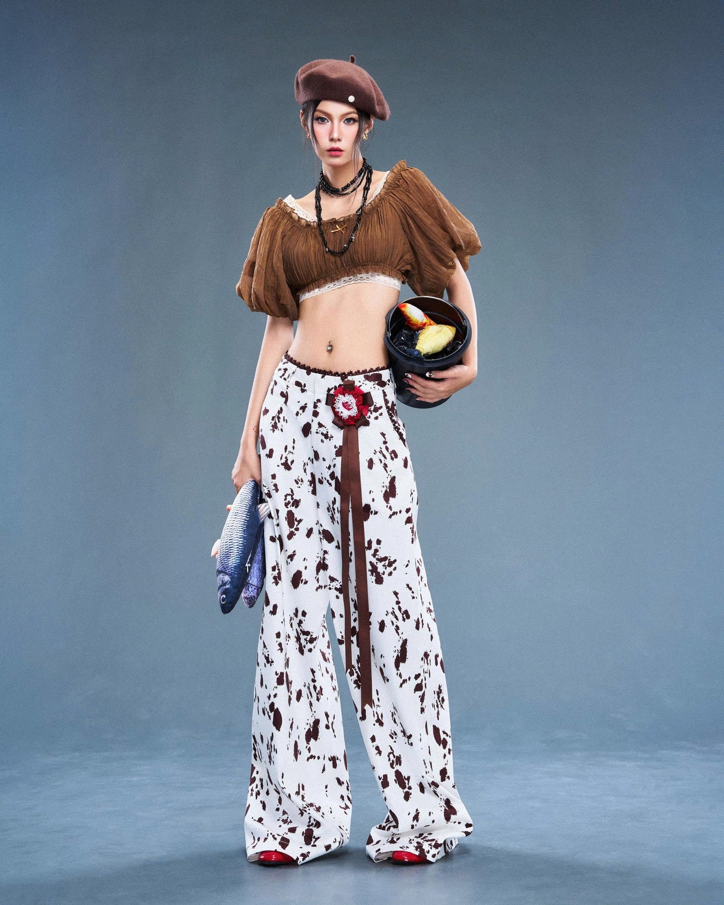 Sodope Club Brown Wetsy x Ember Pants (Pre-order)