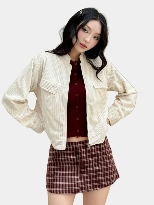 Mieufashionista Check Mini Skirt Emmi