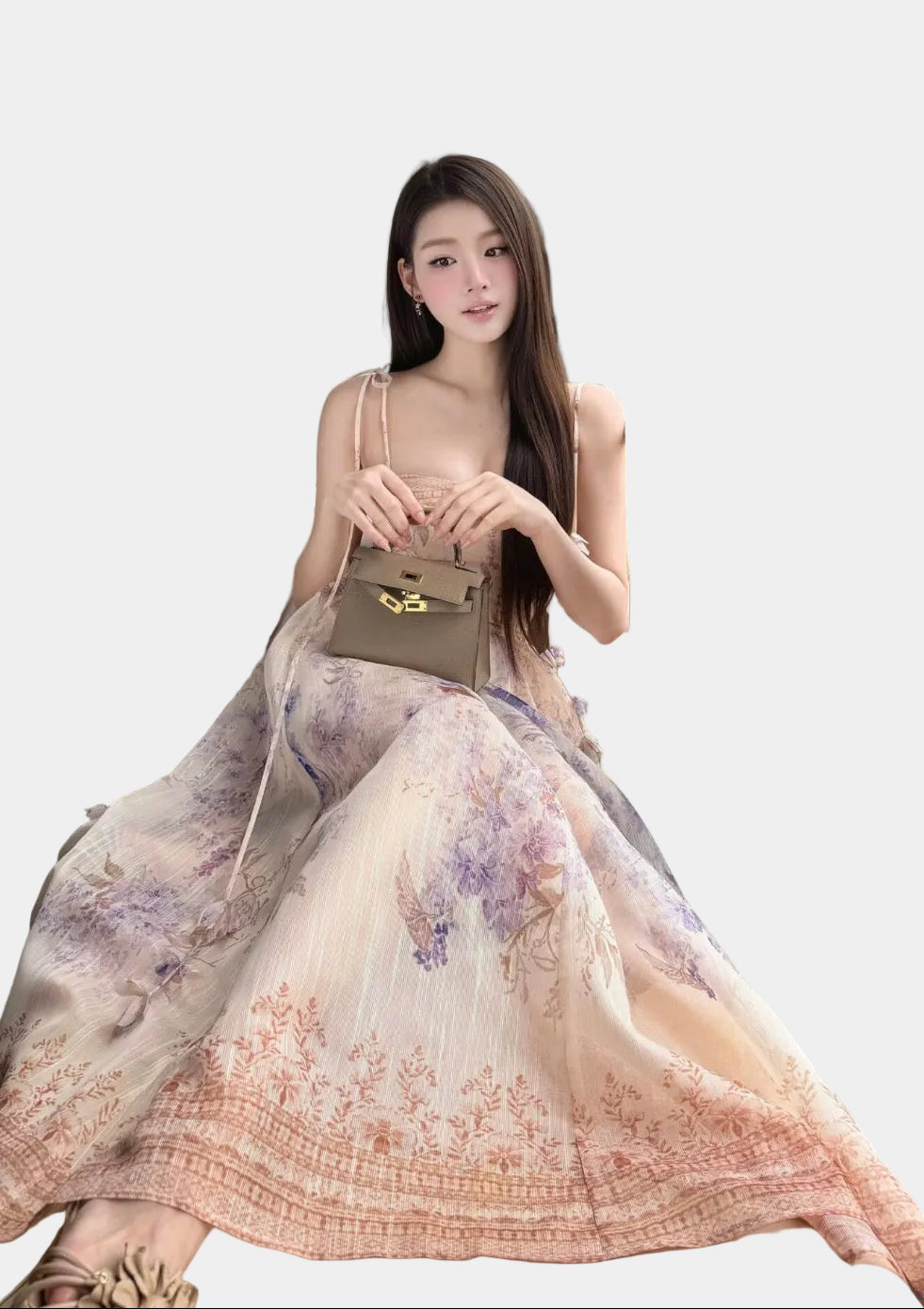 Chouchou Flora Slip Dress