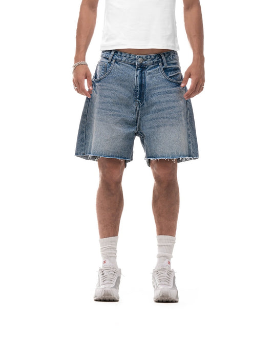 STRESSMAMA Fall25 Basic Denim Shorts (Pre-order)