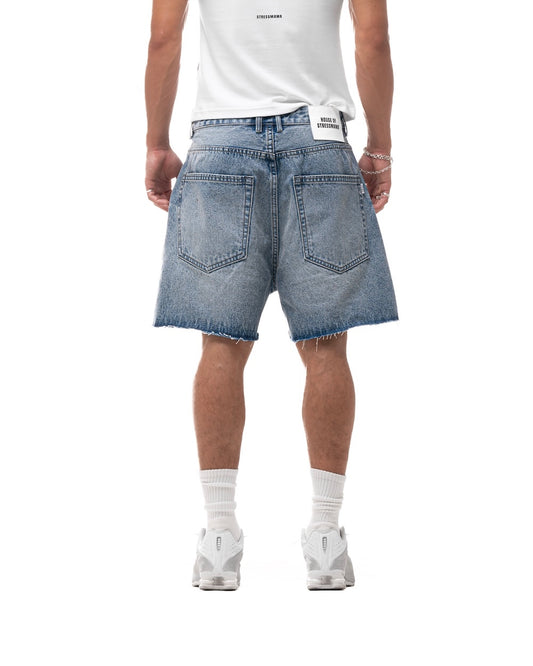 STRESSMAMA Fall25 Basic Denim Shorts (Pre-order)