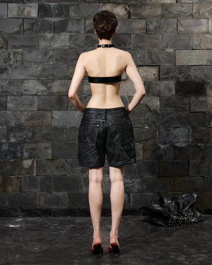 STRESSMAMA FW24 Coated Shorts (Pre-order)