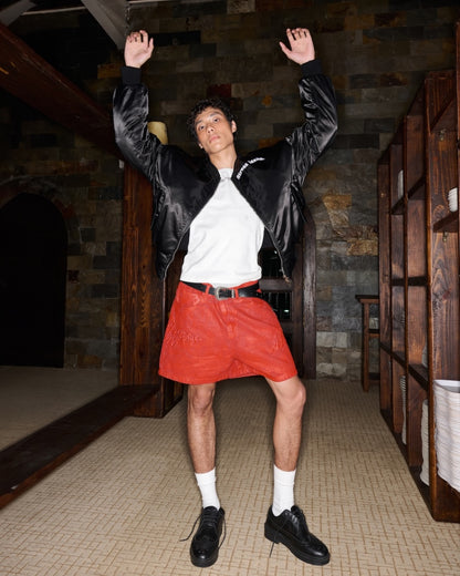 STRESSMAMA FW24 Coated Shorts (Pre-order)