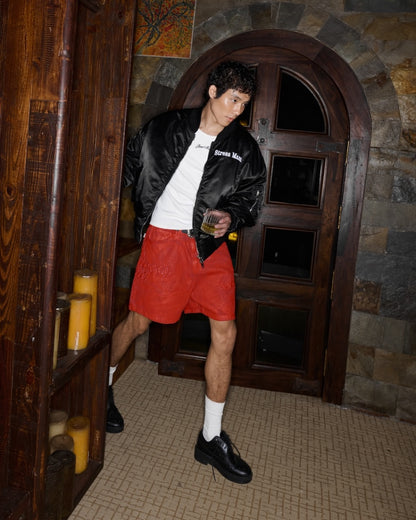 STRESSMAMA FW24 Coated Shorts (Pre-order)