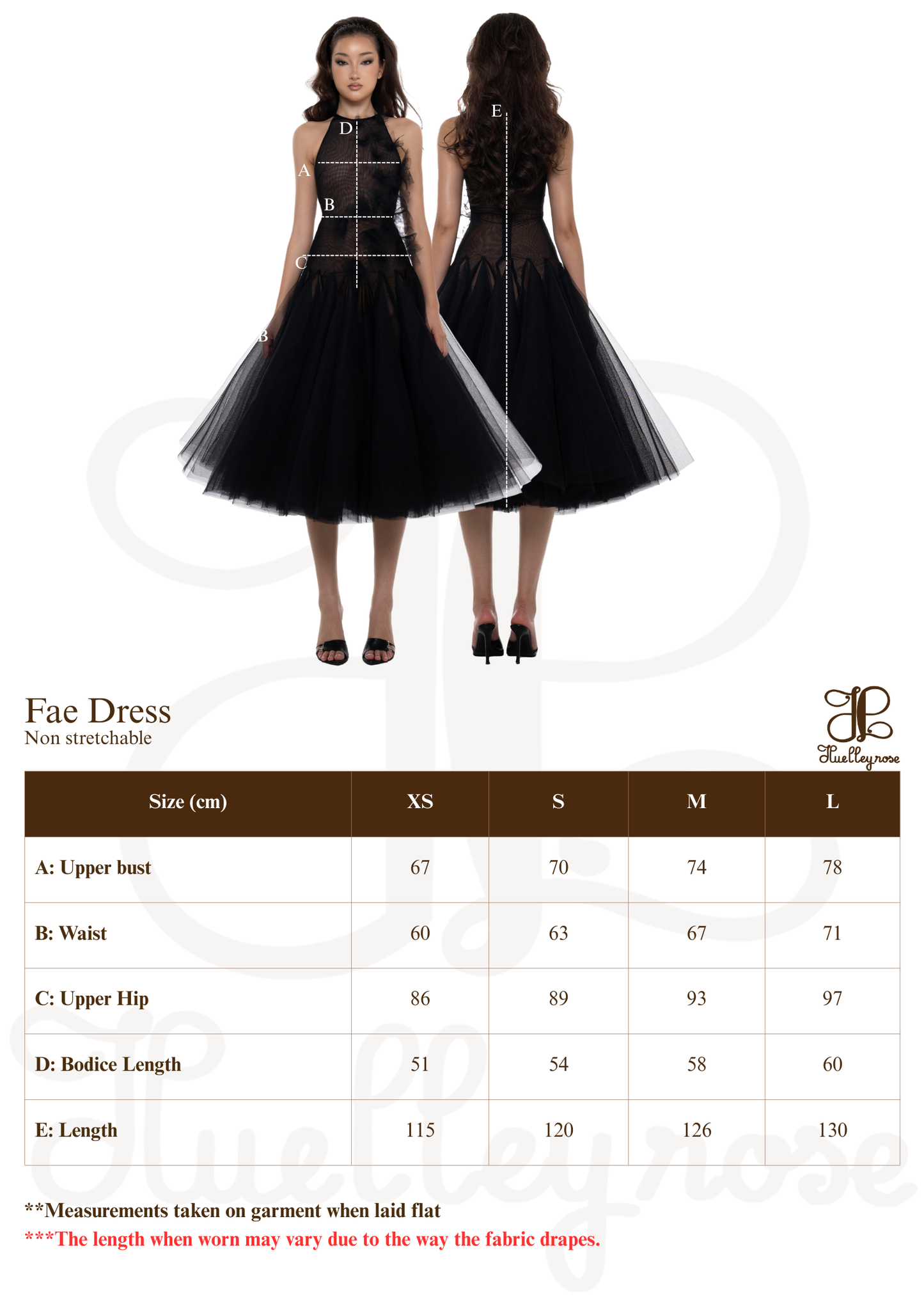 Huelleyrose Fae Dress (Pre-order)