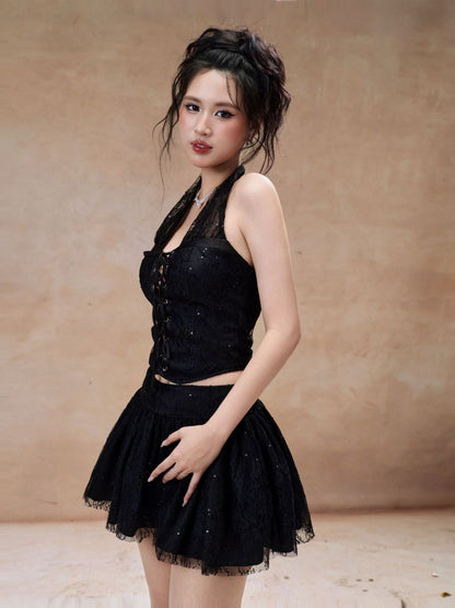 Crispuscloset Flane Skirt