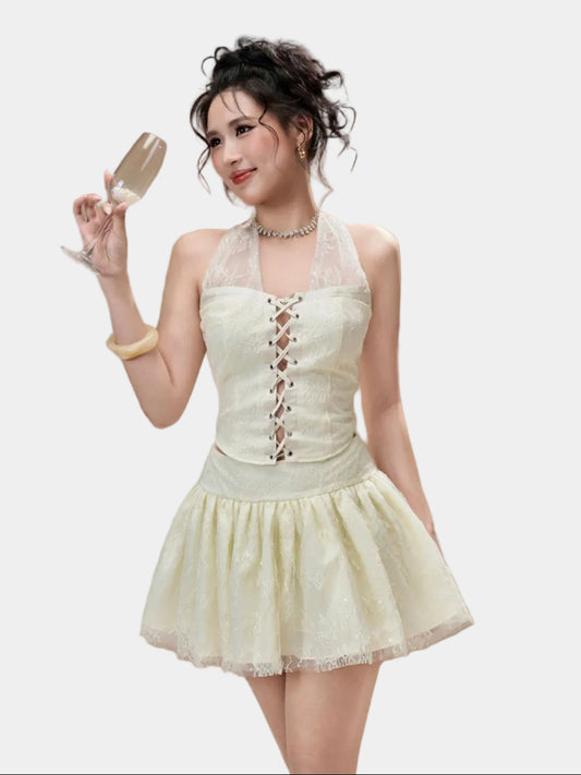 Crispuscloset Flane Skirt