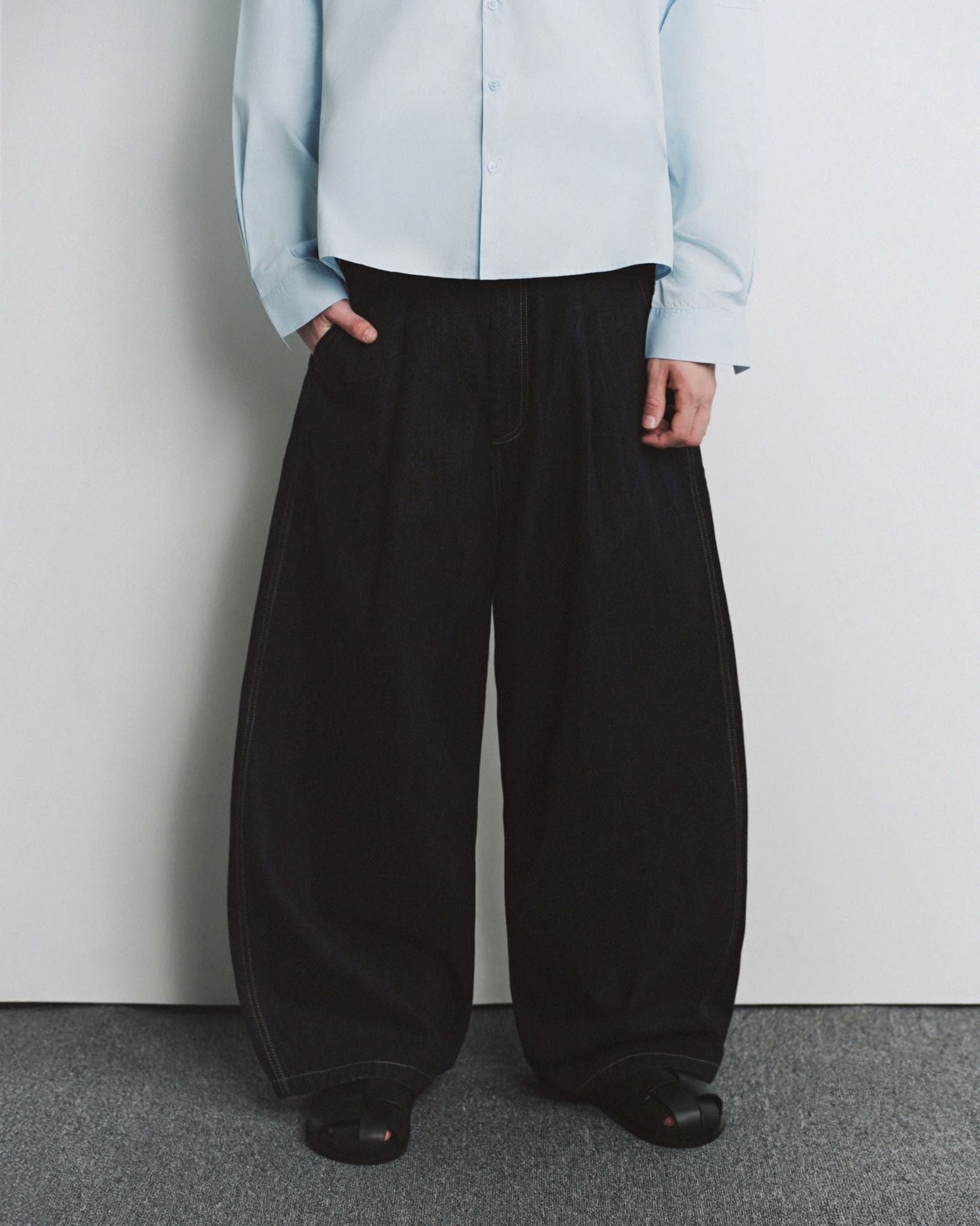 Hypnotism Flaque Denim Pants