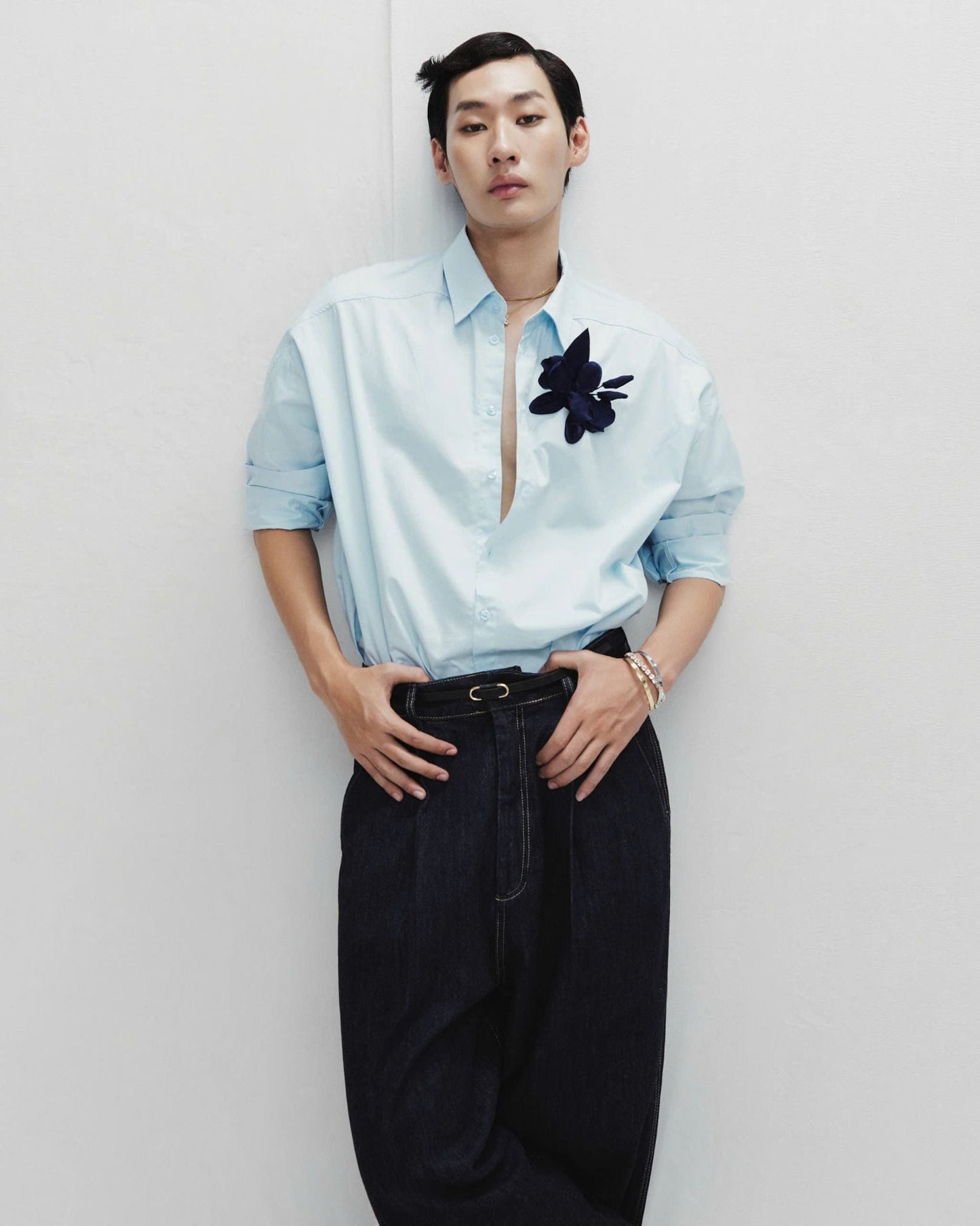 Hypnotism Flaque Denim Pants