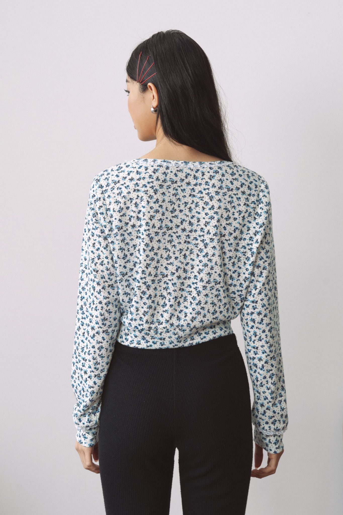 Libe Floral Lace Trim Cardigan (Pre-order)