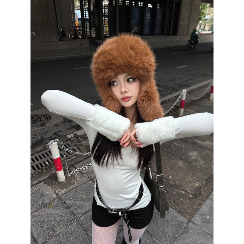 179Dress Fur Top