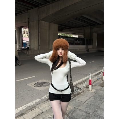 179Dress Fur Top